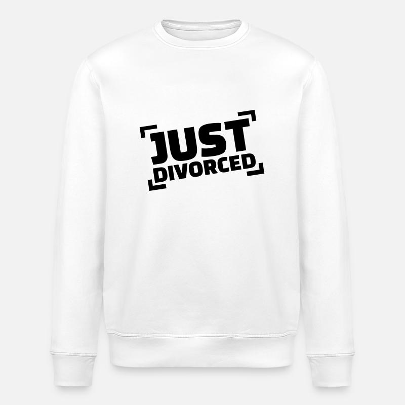 Scheidung - Stanley/Stella Unisex Bio-Sweatshirt ROLLER - Weiß