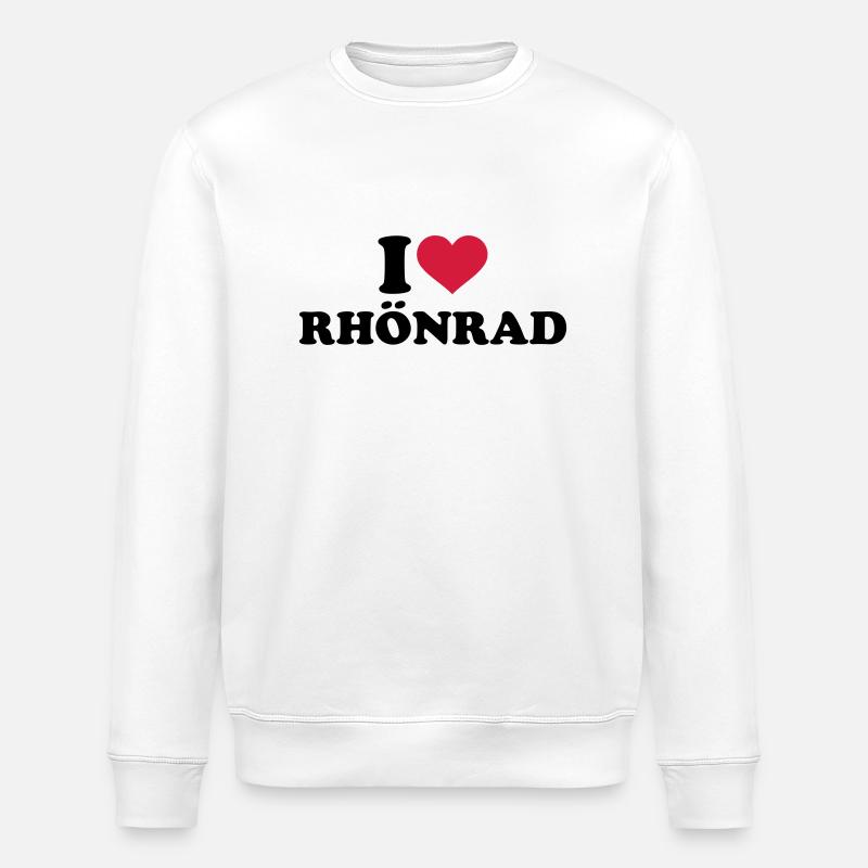 Rhönrad - Stanley/Stella Unisex Bio-Sweatshirt ROLLER - Weiß