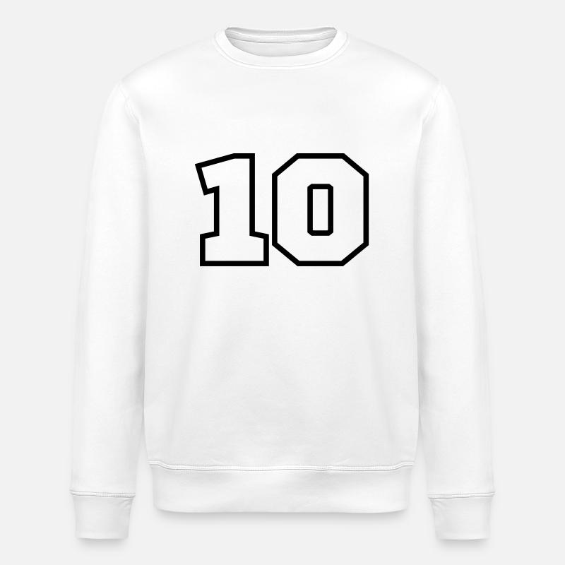 10 - Sweat bio ROLLER Stanley/Stella Unisexe - blanc