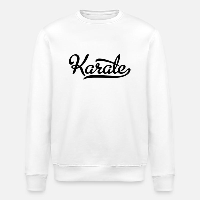 Karate - Stanley/Stella Unisex Bio-Sweatshirt ROLLER - Weiß