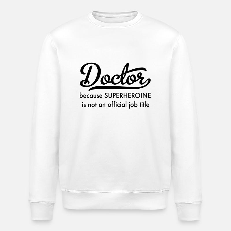 Arzt - Stanley/Stella Unisex Bio-Sweatshirt ROLLER - Weiß