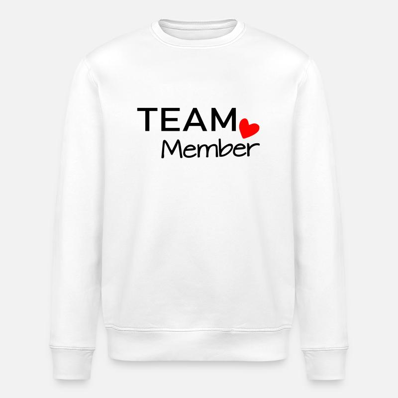 Team Member - Stanley/Stella Unisex Bio-Sweatshirt ROLLER - Weiß