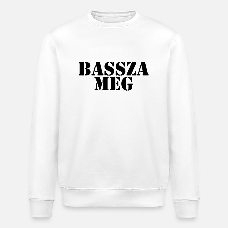 ungarisch - Stanley/Stella Unisex Bio-Sweatshirt ROLLER - Weiß