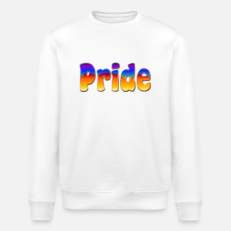 Pride - Stanley/Stella Unisex Bio-Sweatshirt ROLLER - Weiß