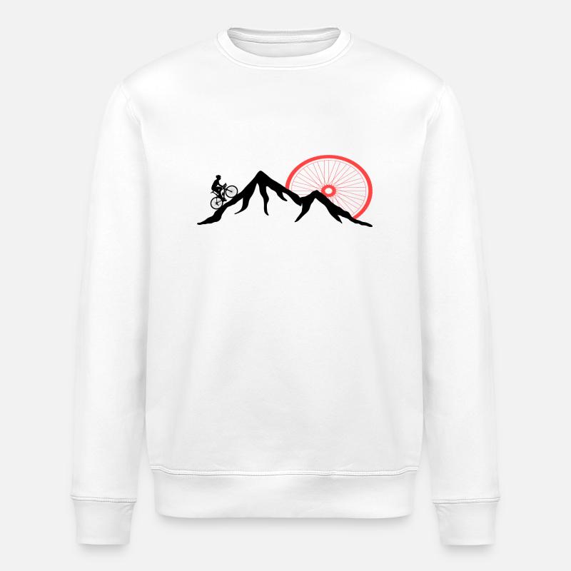 VTT VTT VTT Alpinisme - Sweat bio ROLLER Stanley/Stella Unisexe - blanc