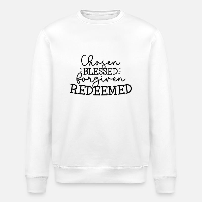 Errettet - Stanley/Stella Unisex Bio-Sweatshirt ROLLER - Weiß