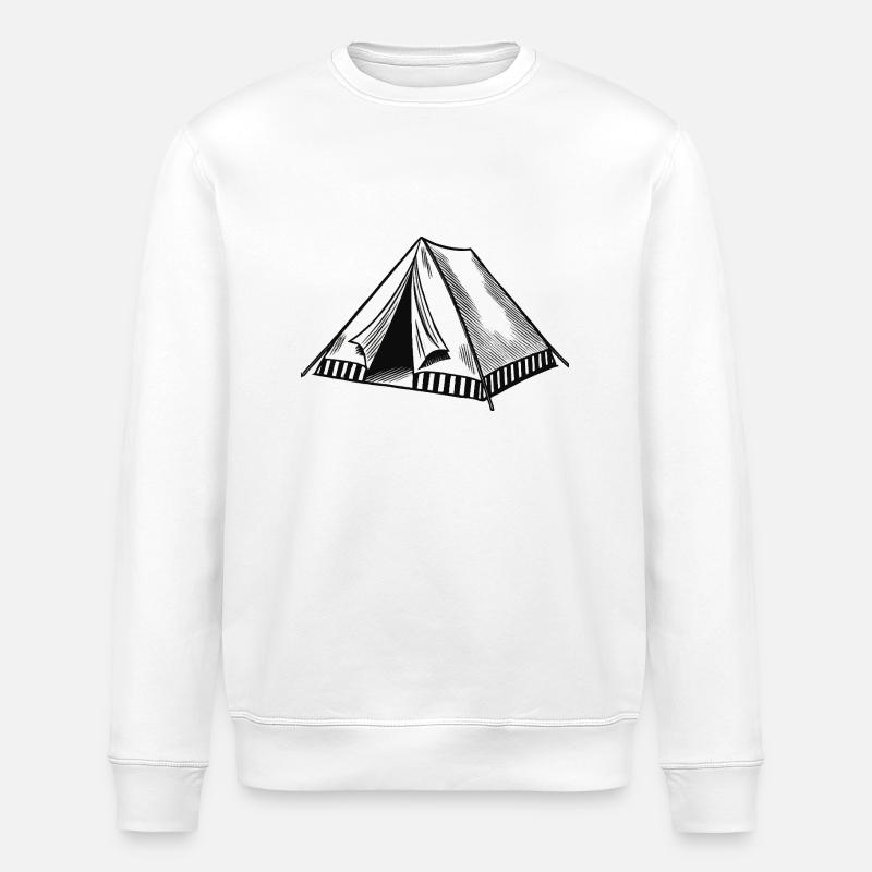 zelt - Stanley/Stella Unisex Bio-Sweatshirt ROLLER - Weiß