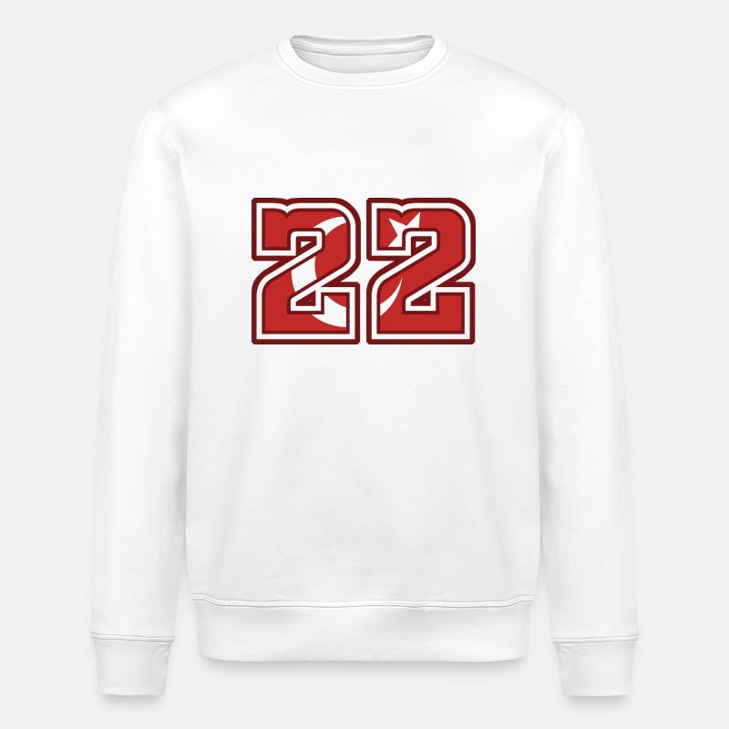 Edirne - Sweat bio ROLLER Stanley/Stella Unisexe - blanc