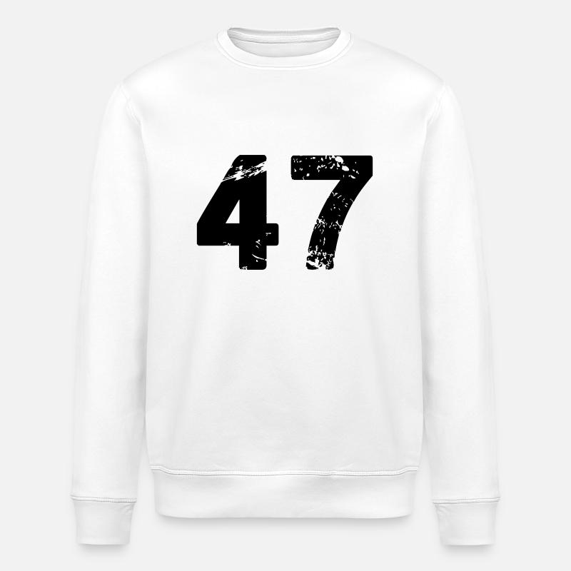 47 - Stanley/Stella Unisex Bio-Sweatshirt ROLLER - Weiß