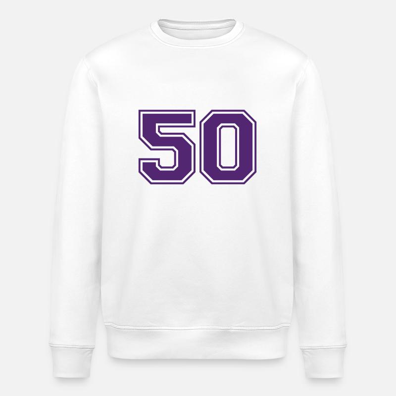 50 - Stanley/Stella Unisex Bio-Sweatshirt ROLLER - Weiß
