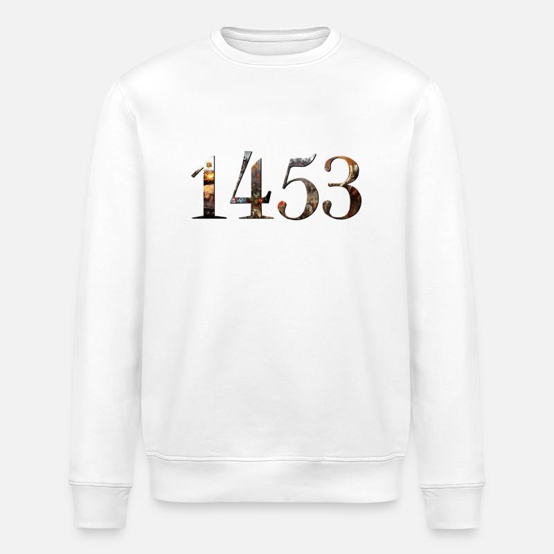 Istanbul - Stanley/Stella Unisex Bio-Sweatshirt ROLLER - Weiß