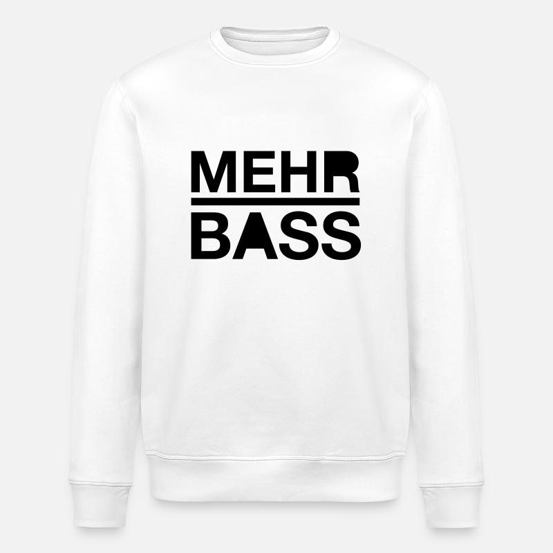 Plus basse - Sweat bio ROLLER Stanley/Stella Unisexe - blanc