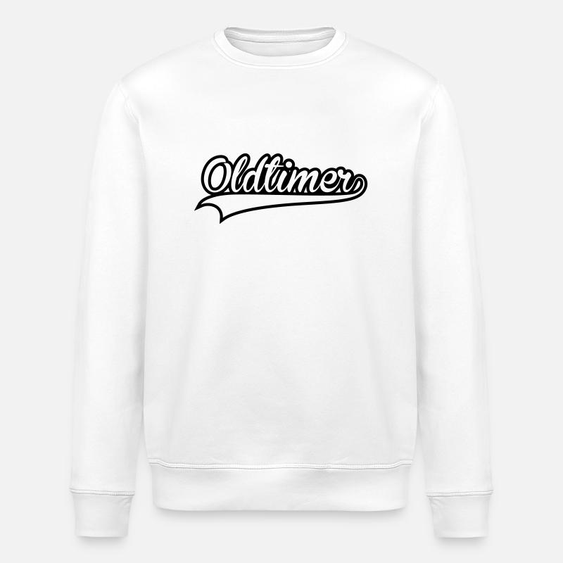 Oldtimer - Stanley/Stella Unisex Bio-Sweatshirt ROLLER - Weiß