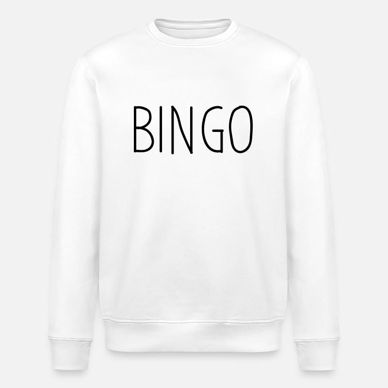 bingo - Stanley/Stella Unisex Bio-Sweatshirt ROLLER - Weiß