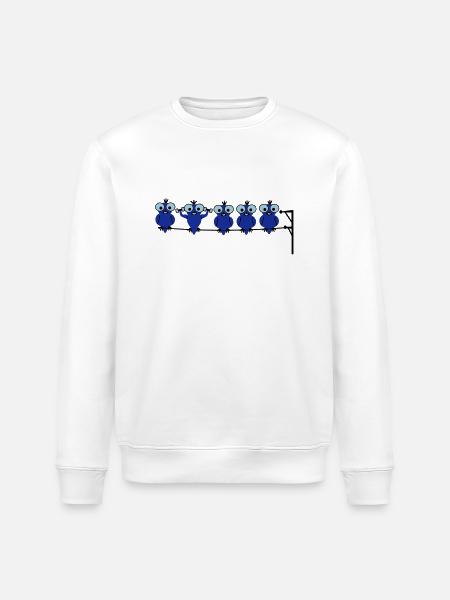 Vogel Sport - Stanley/Stella Unisex Bio-Sweatshirt ROLLER - Weiß