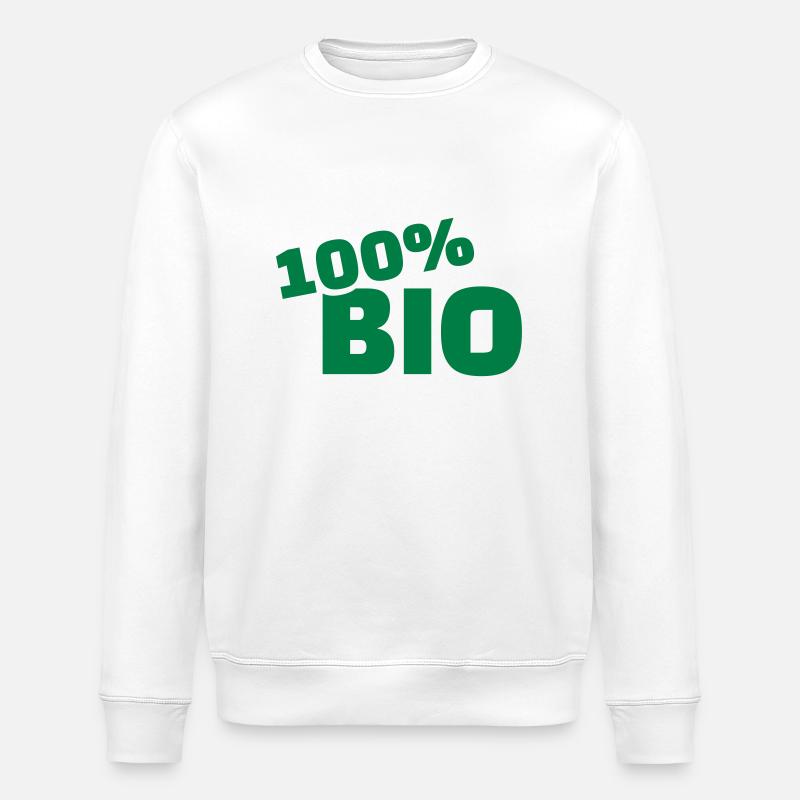 100% Bio - Stanley/Stella Unisex Bio-Sweatshirt ROLLER - Weiß