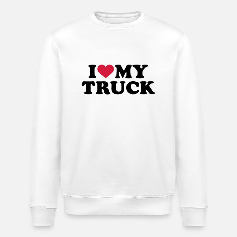 LKW - Stanley/Stella Unisex Bio-Sweatshirt ROLLER - Weiß