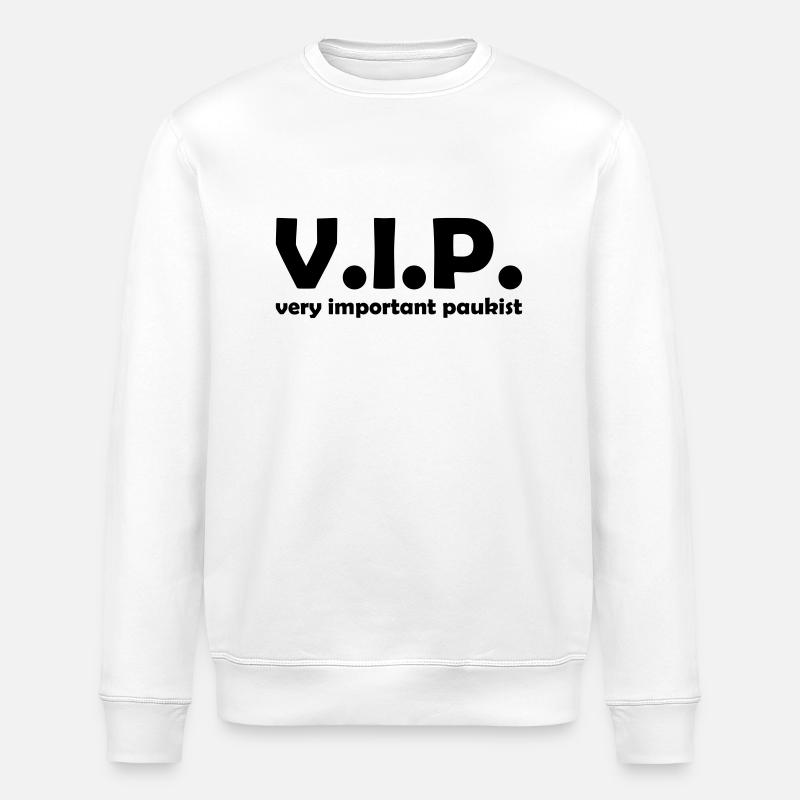 paukist - Stanley/Stella Unisex Bio-Sweatshirt ROLLER - Weiß