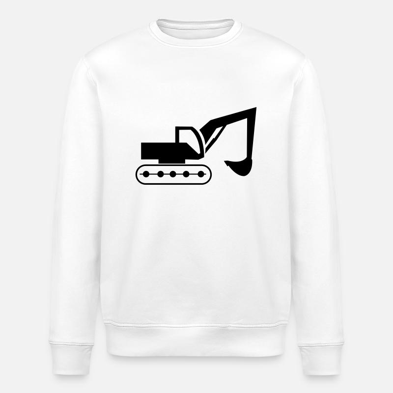 bagger - Stanley/Stella Unisex Bio-Sweatshirt ROLLER - Weiß