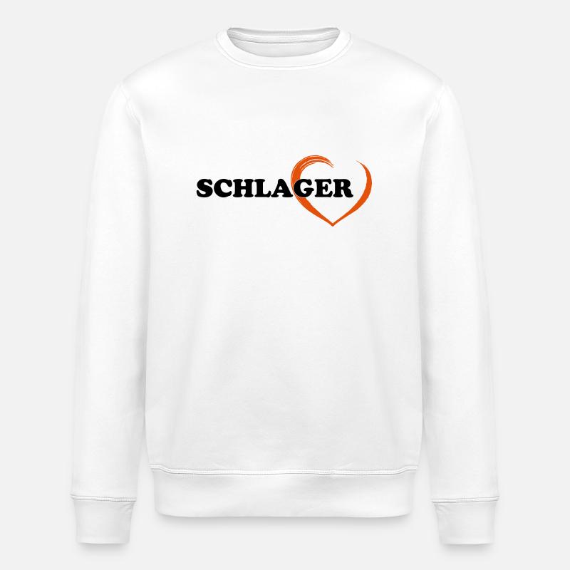 SCHLAGER - Stanley/Stella Unisex Bio-Sweatshirt ROLLER - Weiß