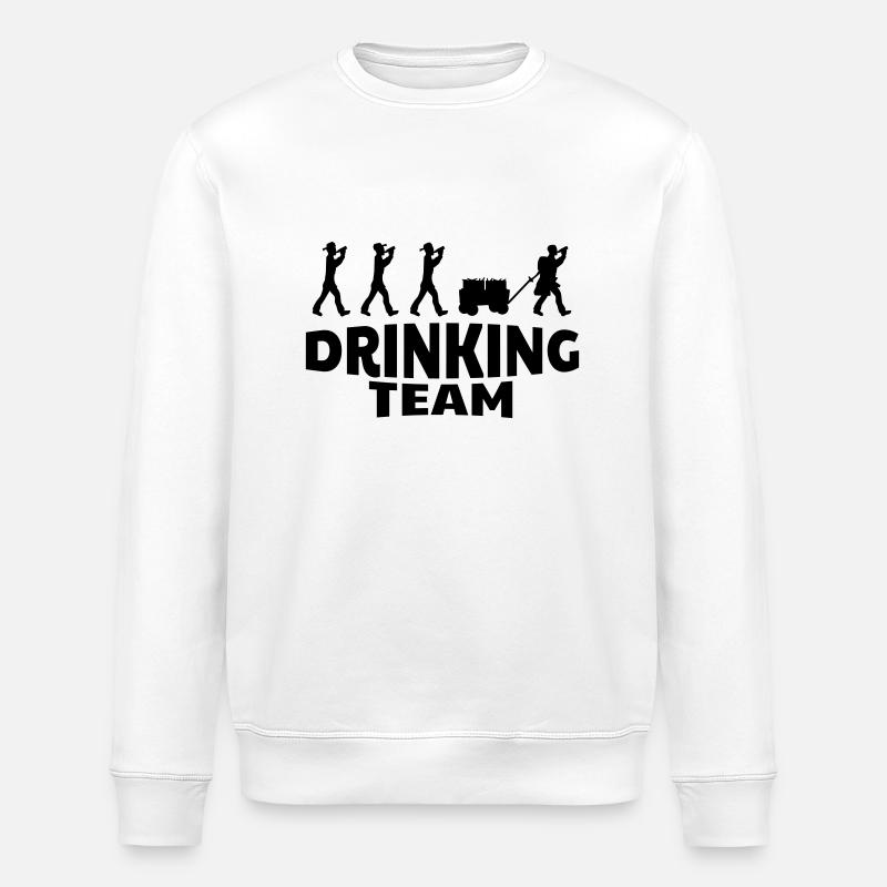 équipe potable - Sweat bio ROLLER Stanley/Stella Unisexe - blanc