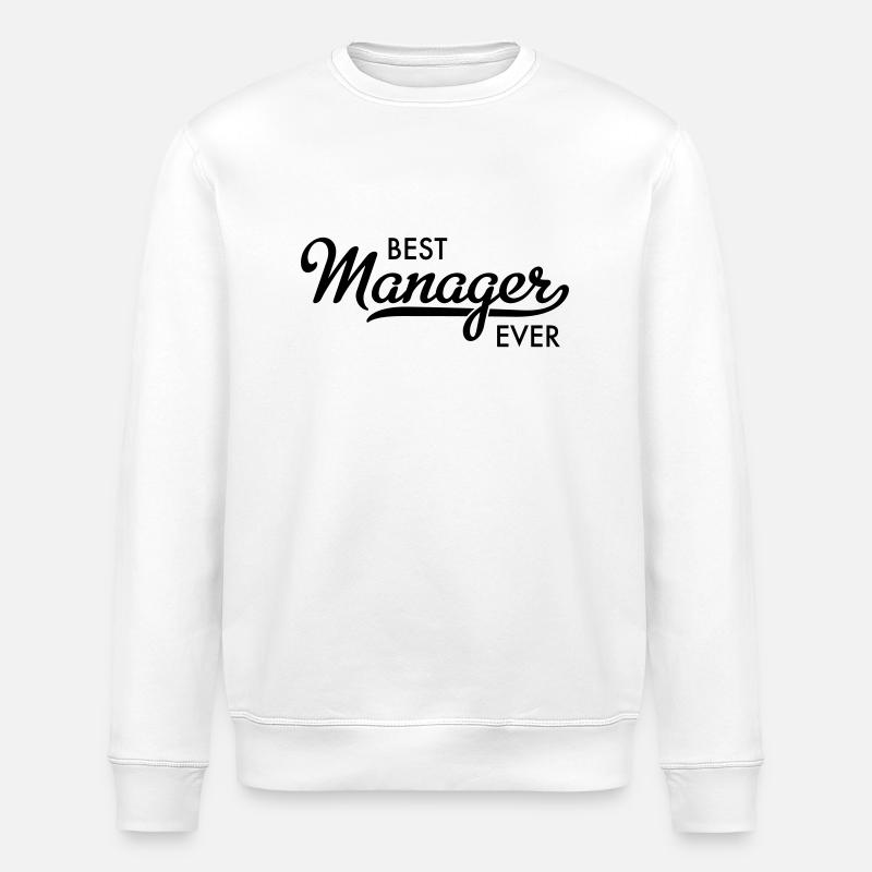 Gérant - Sweat bio ROLLER Stanley/Stella Unisexe - blanc