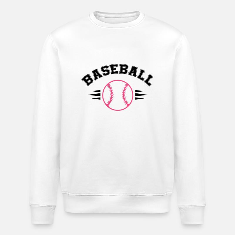 base-ball - Sweat bio ROLLER Stanley/Stella Unisexe - blanc