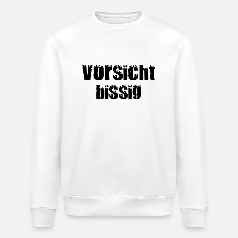 Méfiez-vous du Snappy Black - Sweat bio ROLLER Stanley/Stella Unisexe - blanc