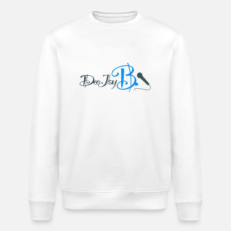 deejay b logo - Stanley/Stella Unisex Bio-Sweatshirt ROLLER - Weiß