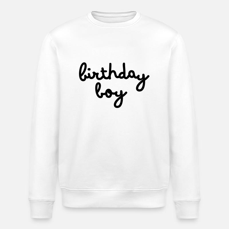 Birthday Boy - Stanley/Stella Unisex Bio-Sweatshirt ROLLER - Weiß