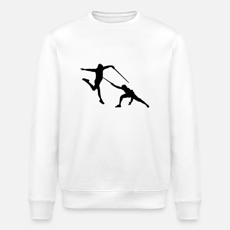 Fechten - Stanley/Stella Unisex Bio-Sweatshirt ROLLER - Weiß