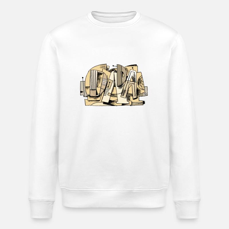 DADA - Stanley/Stella Unisex Bio-Sweatshirt ROLLER - Weiß