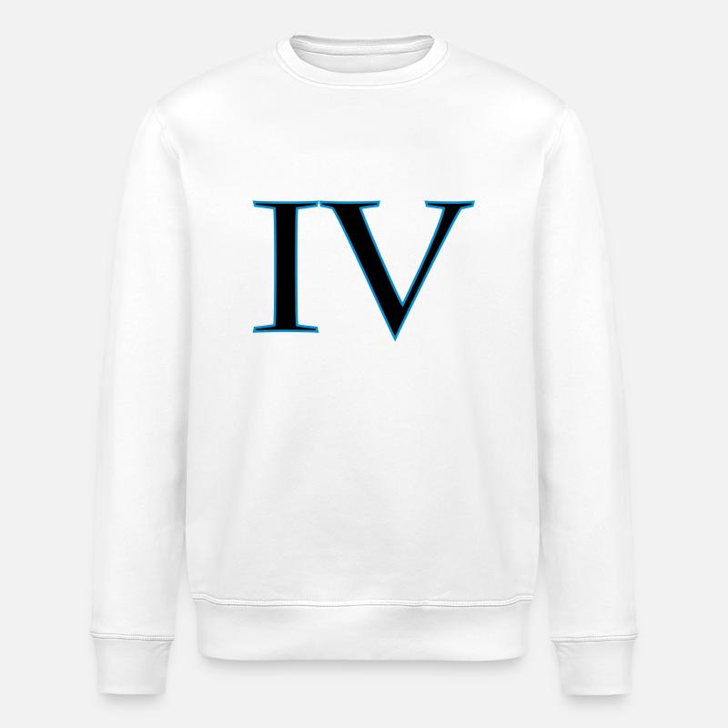 roman4 - Stanley/Stella Unisex Bio-Sweatshirt ROLLER - Weiß