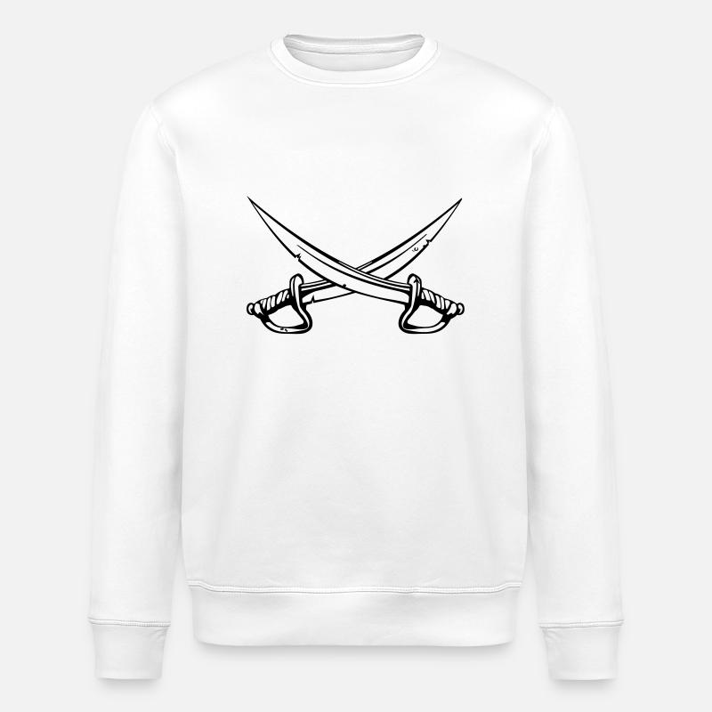 Säbel - Stanley/Stella Unisex Bio-Sweatshirt ROLLER - Weiß