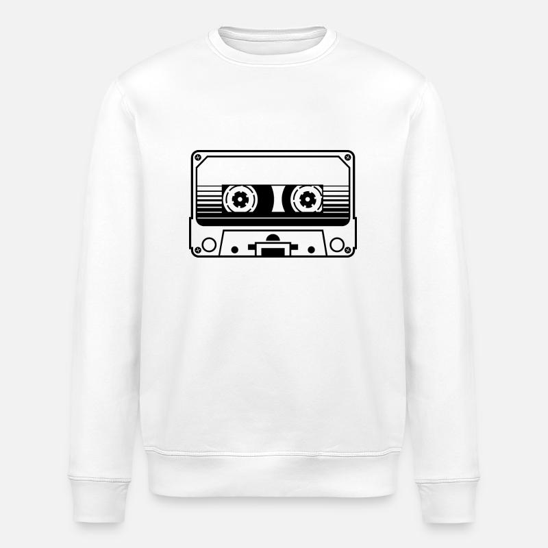 Kassette/Tape - Stanley/Stella Unisex Bio-Sweatshirt ROLLER - Weiß
