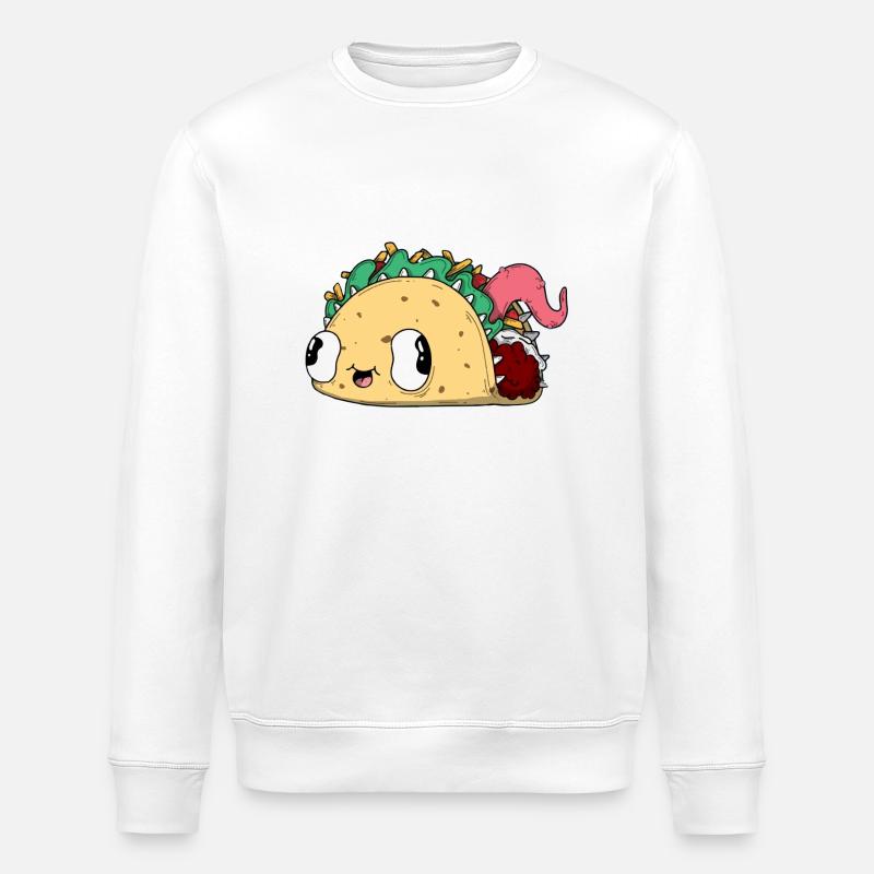 Taco - Stanley/Stella ROLLER Unisex Organic Sweatshirt - white