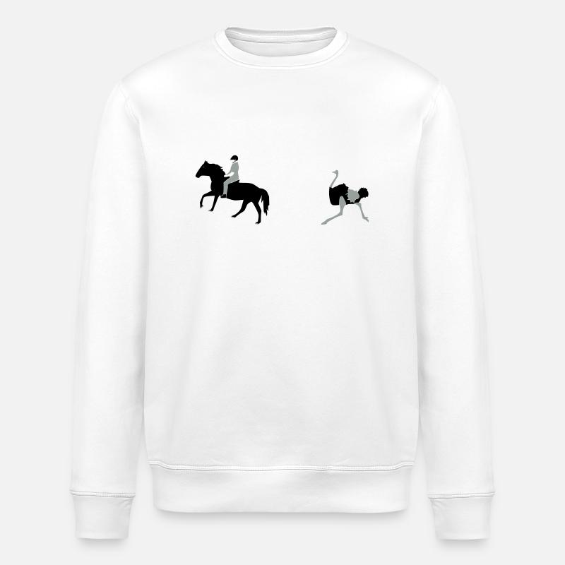Thomas ziag o - Stanley/Stella ROLLER Unisex Organic Sweatshirt - white