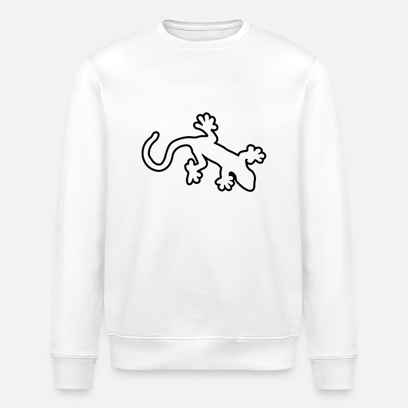 gekko3 - Sweat bio ROLLER Stanley/Stella Unisexe - blanc