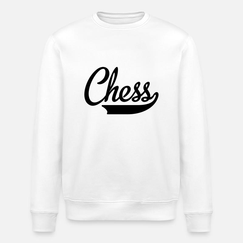 Schach - Stanley/Stella Unisex Bio-Sweatshirt ROLLER - Weiß