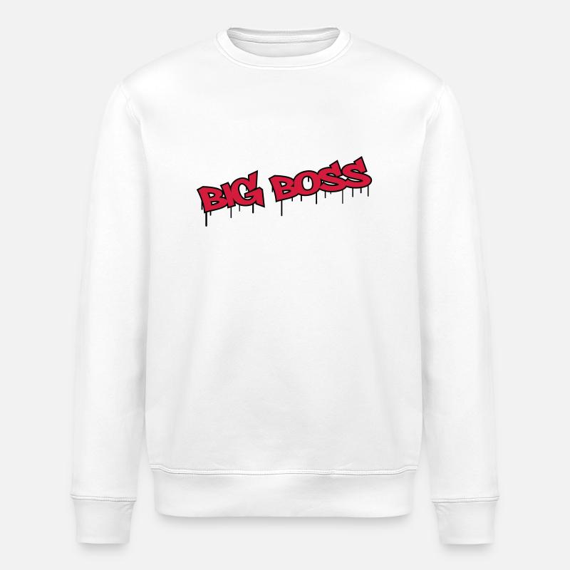 Big Boss - Stanley/Stella ROLLER Unisex Organic Sweatshirt - white