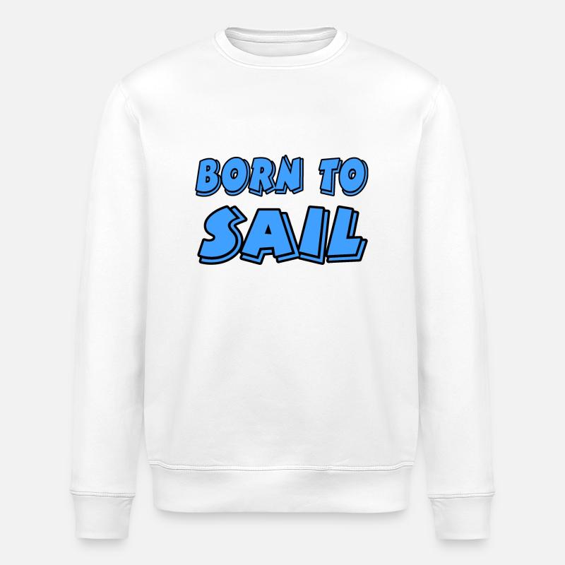 Voile - Sweat bio ROLLER Stanley/Stella Unisexe - blanc