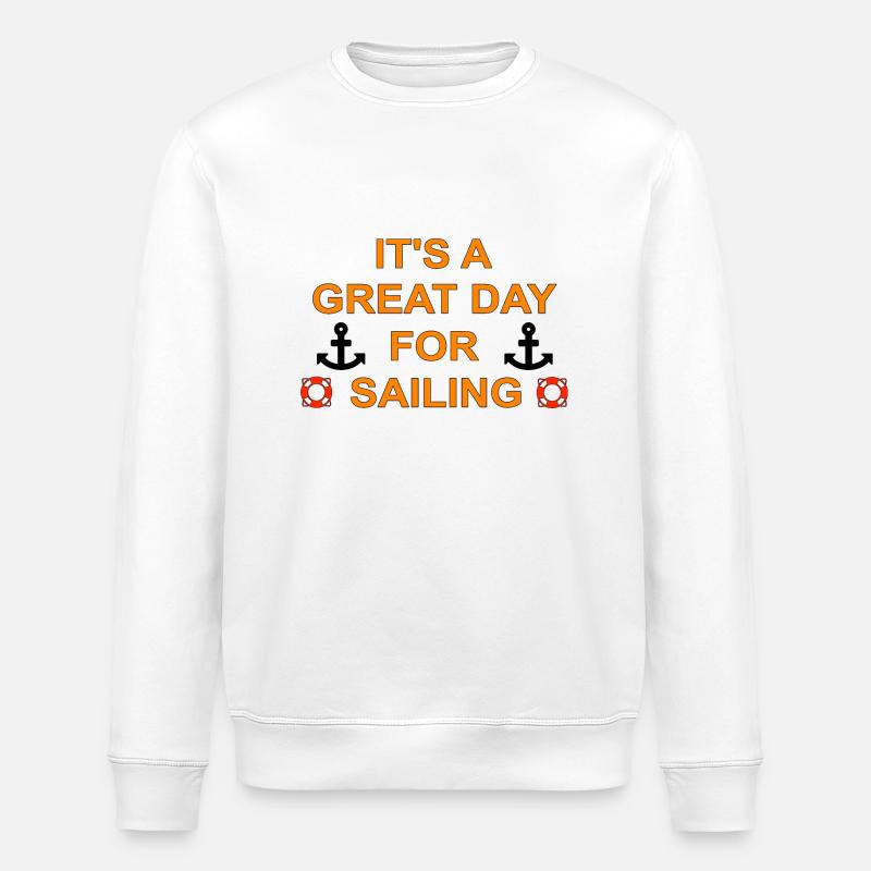 Voile - Sweat bio ROLLER Stanley/Stella Unisexe - blanc