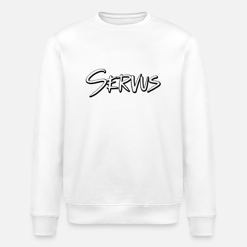 Servus - Sweat bio ROLLER Stanley/Stella Unisexe - blanc