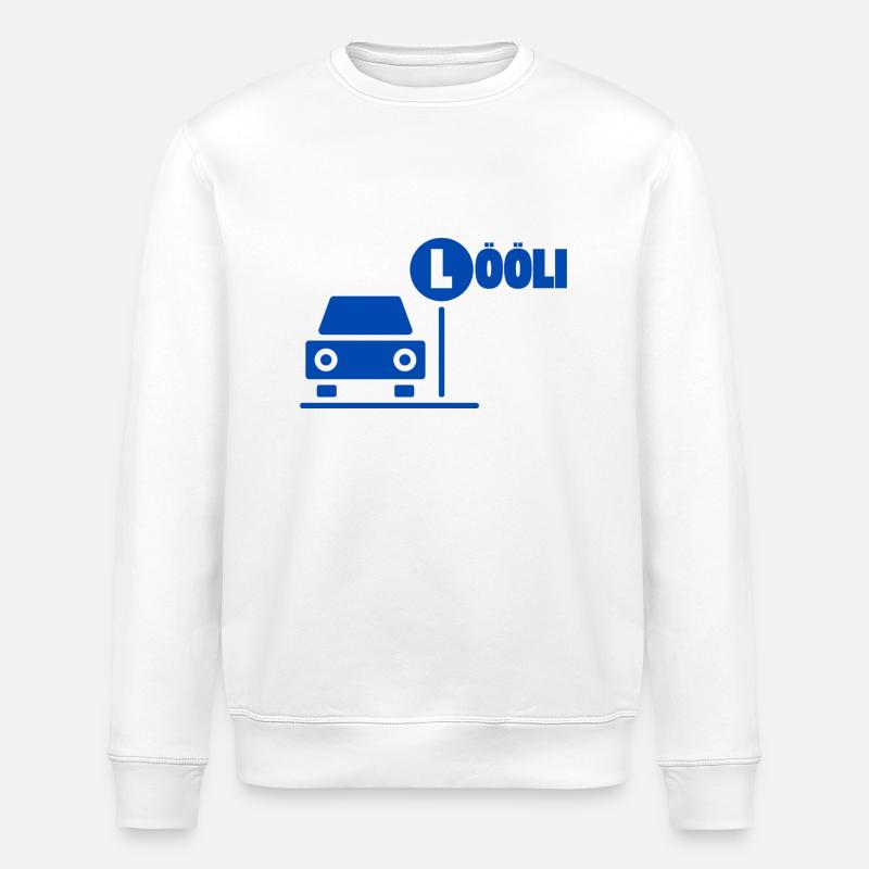 Löli Auto - Stanley/Stella Unisex Bio-Sweatshirt ROLLER - Weiß