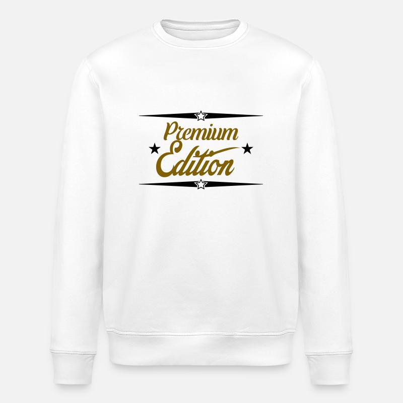 Édition Premium - Sweat bio ROLLER Stanley/Stella Unisexe - blanc