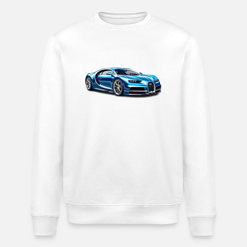 Hypercar Chiron - Sweat bio ROLLER Stanley/Stella Unisexe - blanc