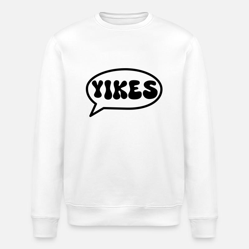 Aïe - Sweat bio ROLLER Stanley/Stella Unisexe - blanc