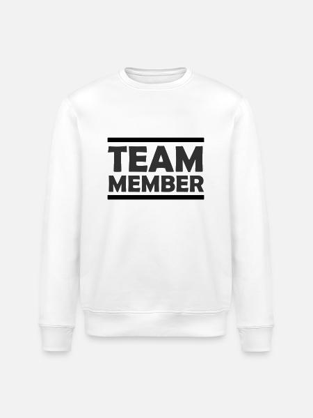 Team Member - Stanley/Stella ROLLER Unisex Organic Sweatshirt - white