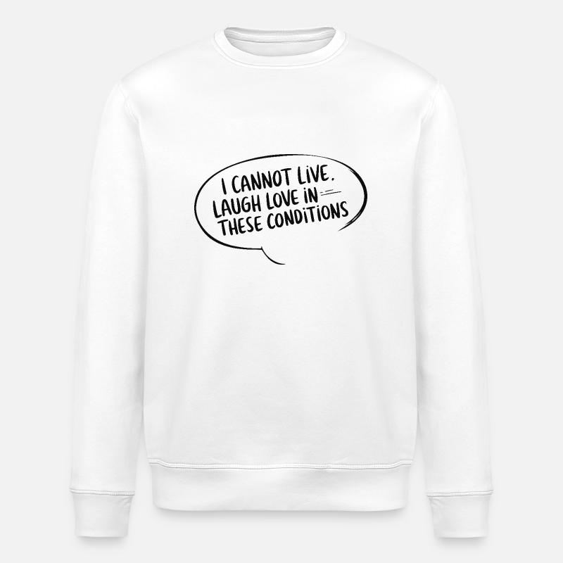 VIVRE - Sweat bio ROLLER Stanley/Stella Unisexe - blanc