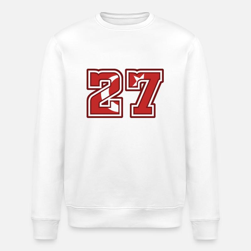 Gaziantep - Stanley/Stella Unisex Bio-Sweatshirt ROLLER - Weiß